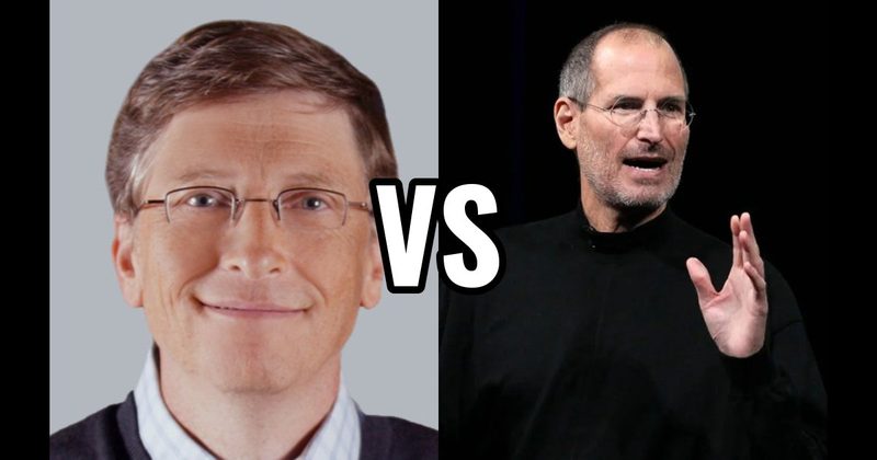 Bill Gates vs. Steve Jobs