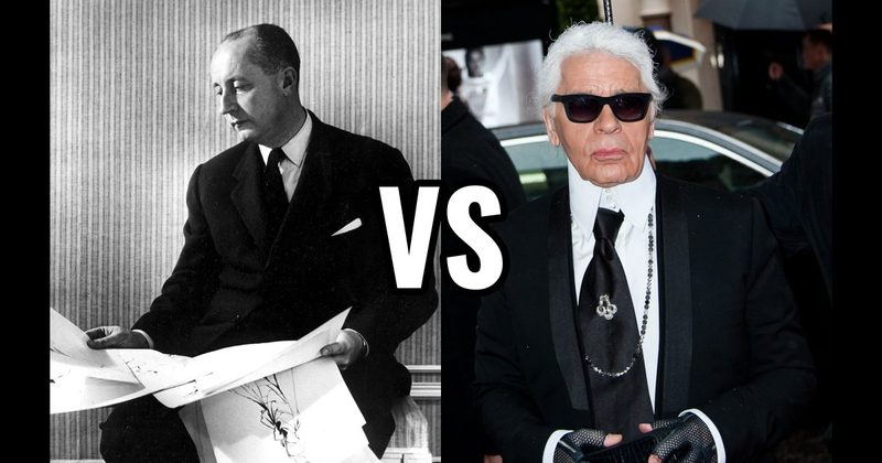 Christian Dior vs. Karl Lagerfeld