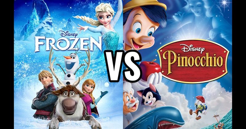 Frozen vs. Pinocchio