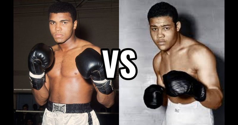 Joe Louis vs. Muhammad Ali