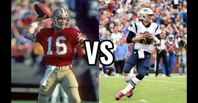 Joe Montana vs. Tom Brady